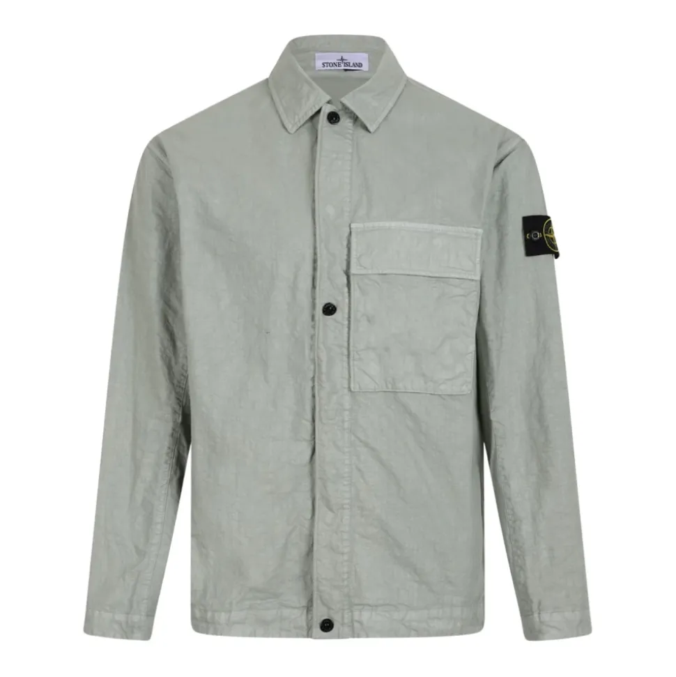 Comfort-Fit Overshirt mit Tasche