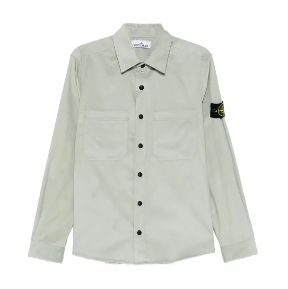 Cotton Micro-Cord Overshirt