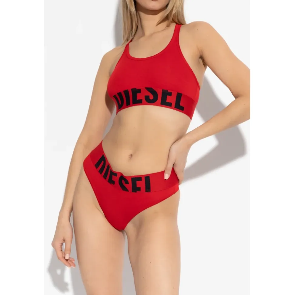 Cotton Race Bralette