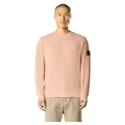 Cotton Waffle Fleece Crewneck