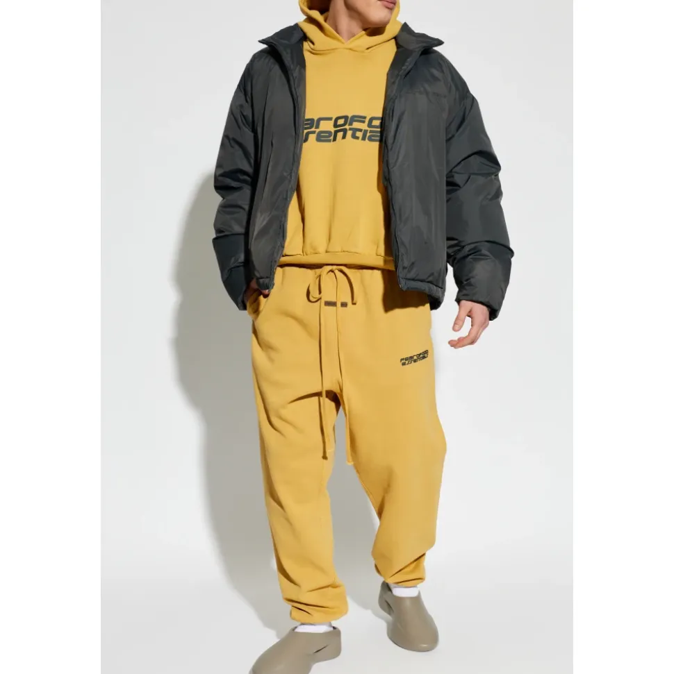 Cropped Relaxed Hoodie