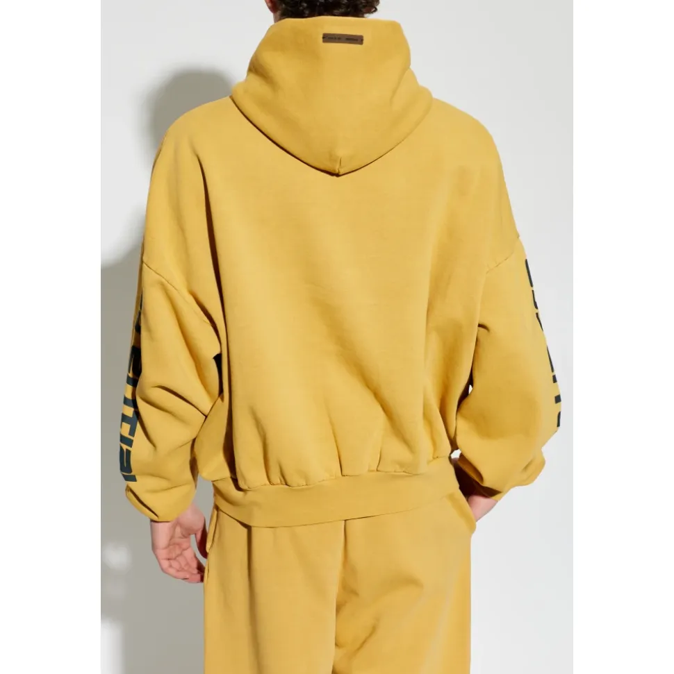 Cropped Relaxed Hoodie