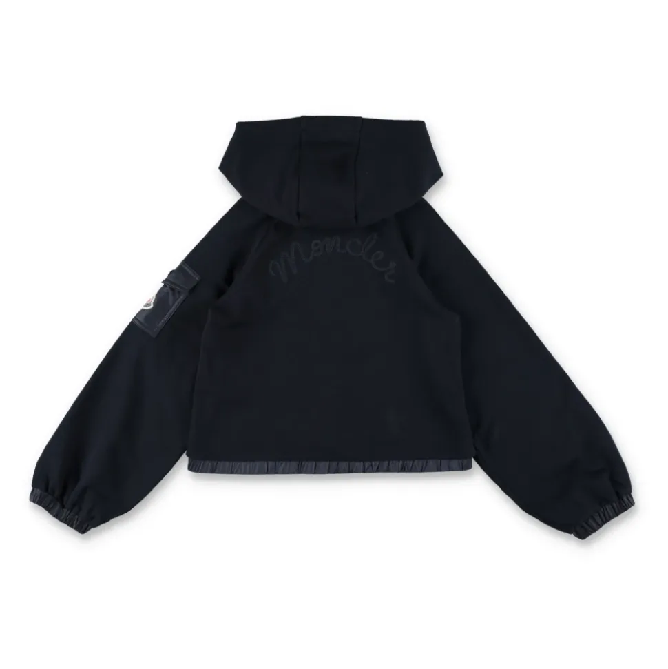 Cropped Zip Hoodie