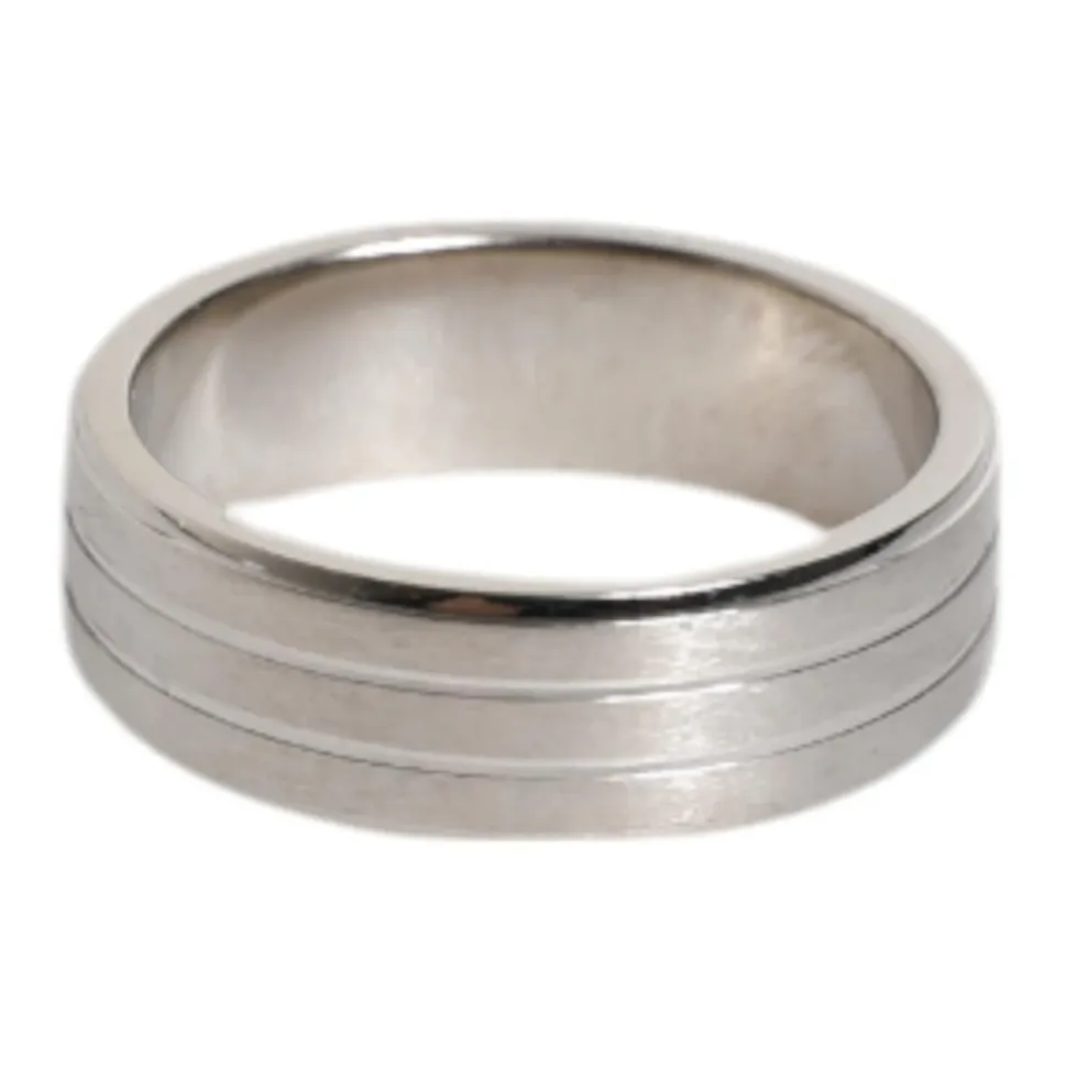 Crystal Logo Messingring