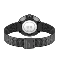 Cubic Zirconia Dial Quartz Watch