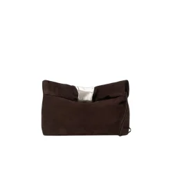 Cuff Suede Clutch