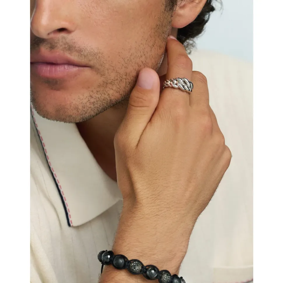 Curb Link Ring