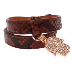 CZ Hamsa Eye Bracelet