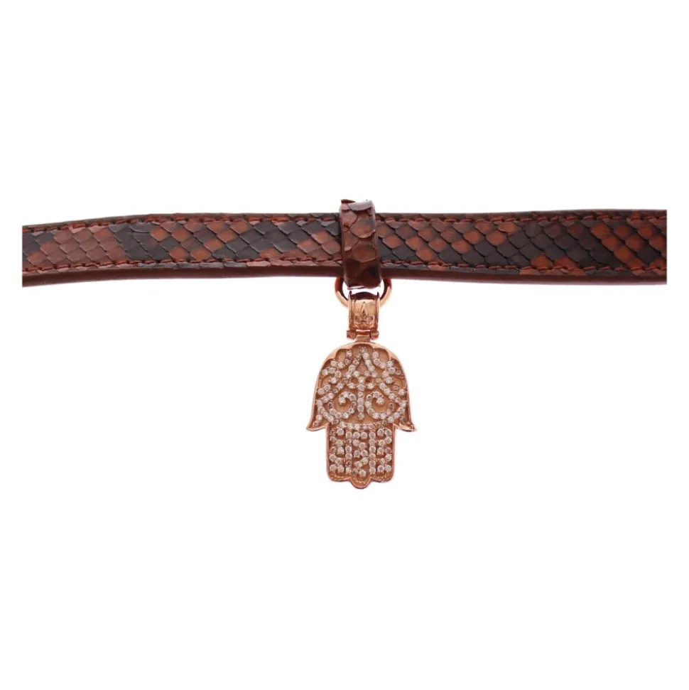 CZ Hamsa Eye Bracelet