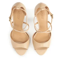 Damen beige Sandalen
