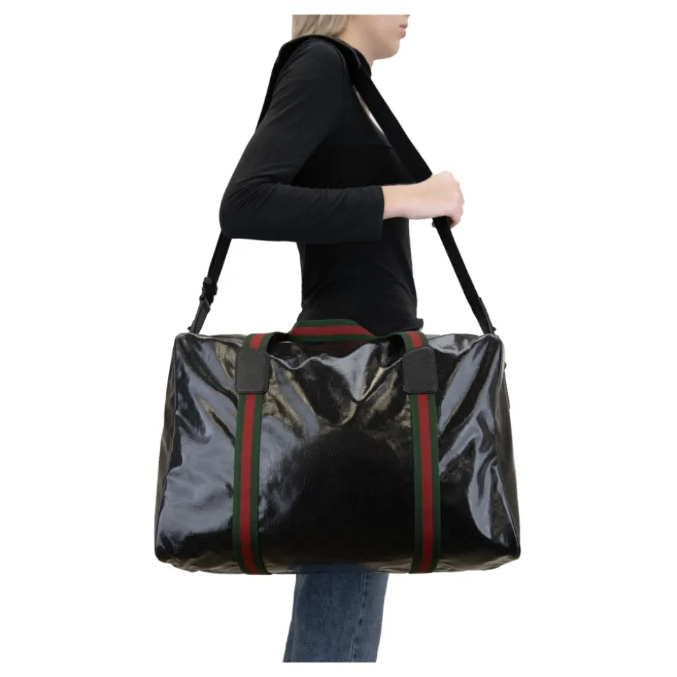 Damen Schultertasche mit Logomotiv