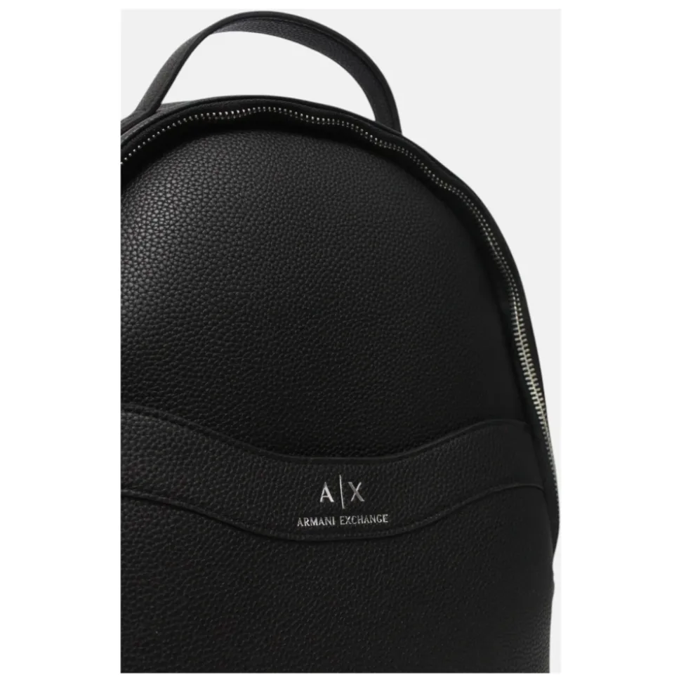 Damenrucksack aus Kunstleder mit Vordertasche