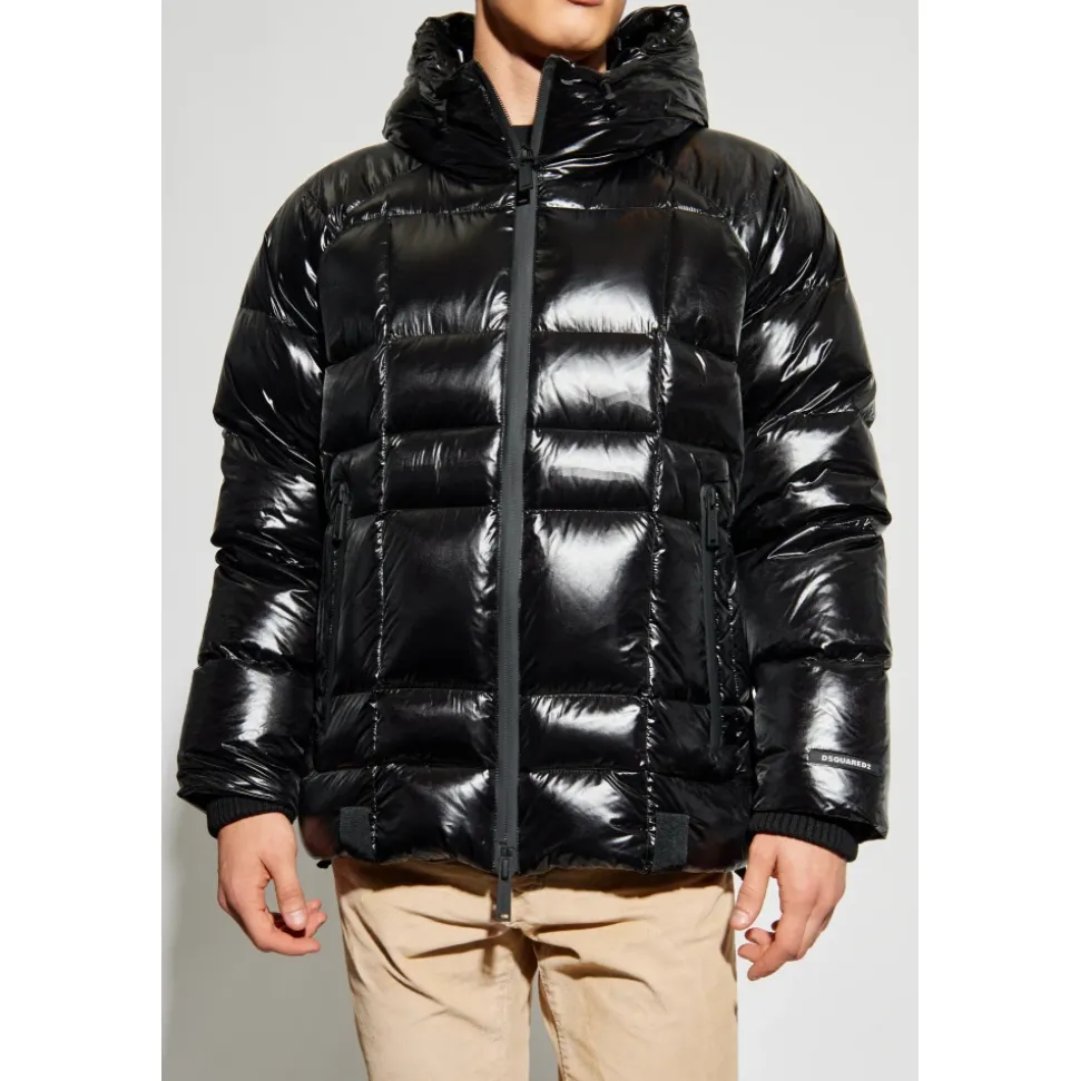Daunenjacke mit Kapuze