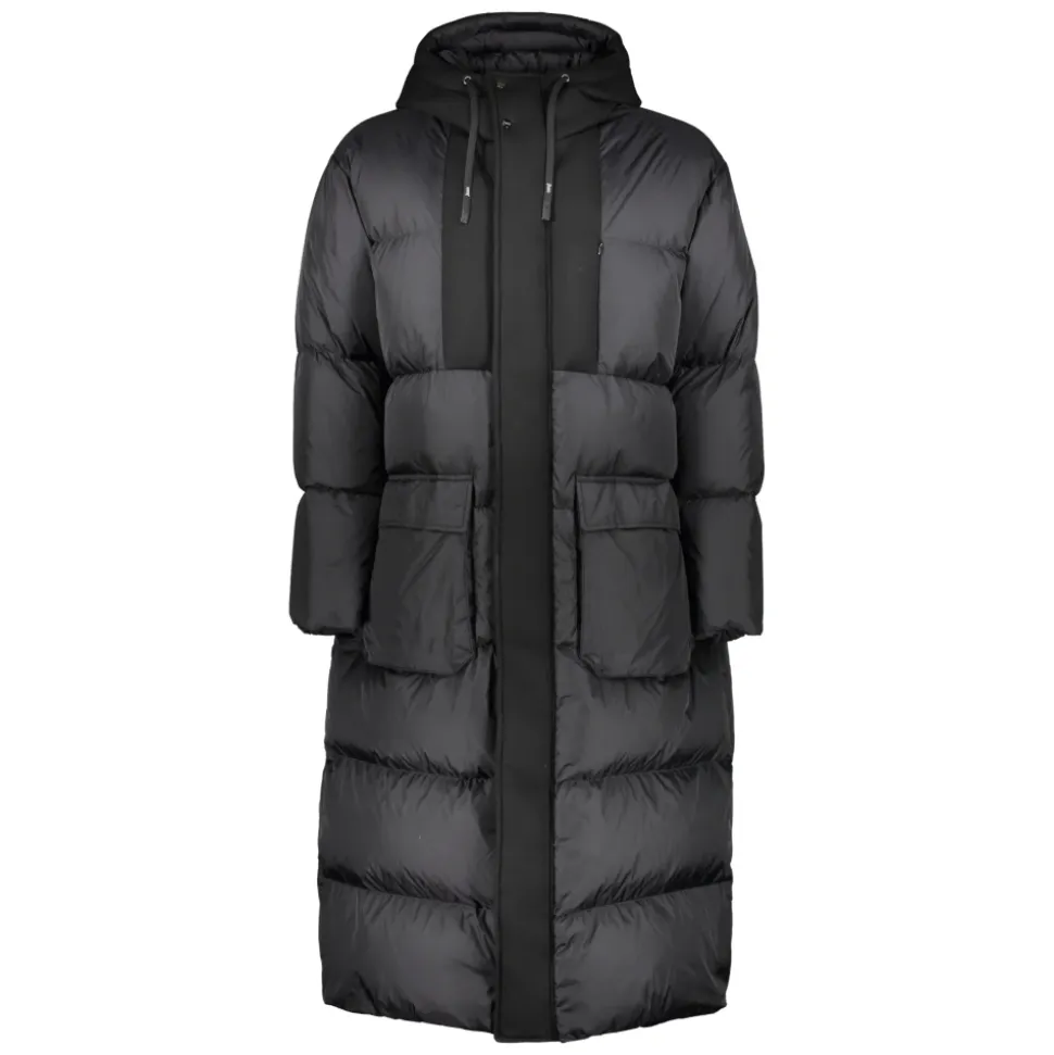 Daunenjacke mit Kapuze