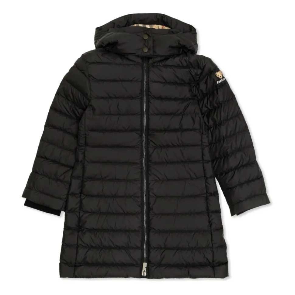 Daunenjacke mit Kapuze