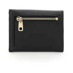 Dauphine Print Flap Geldbörse