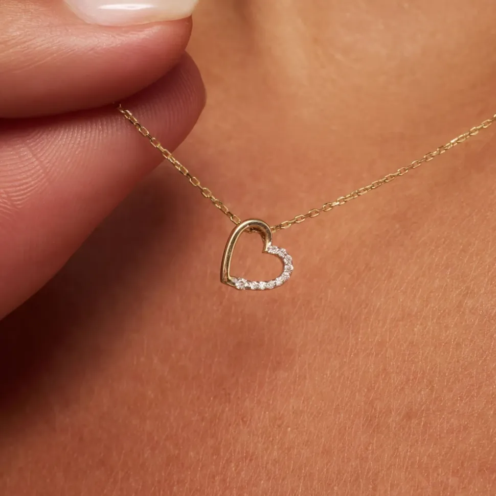 De la Paix Amore Halskette mit Diamant