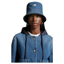 Denim Bucket Hat im lässigen Stil