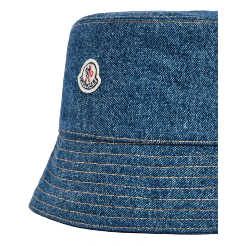 Denim Bucket Hat im lässigen Stil