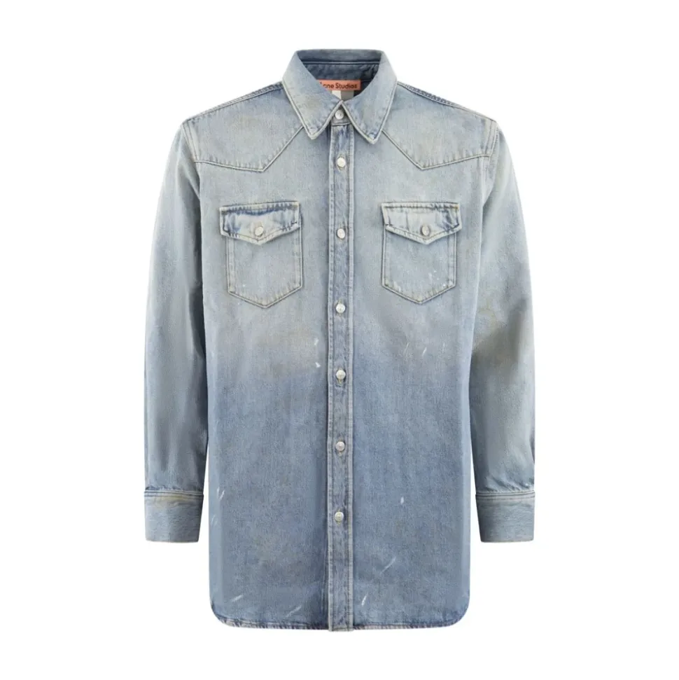 Denim Hemd mit Lockerer Passform