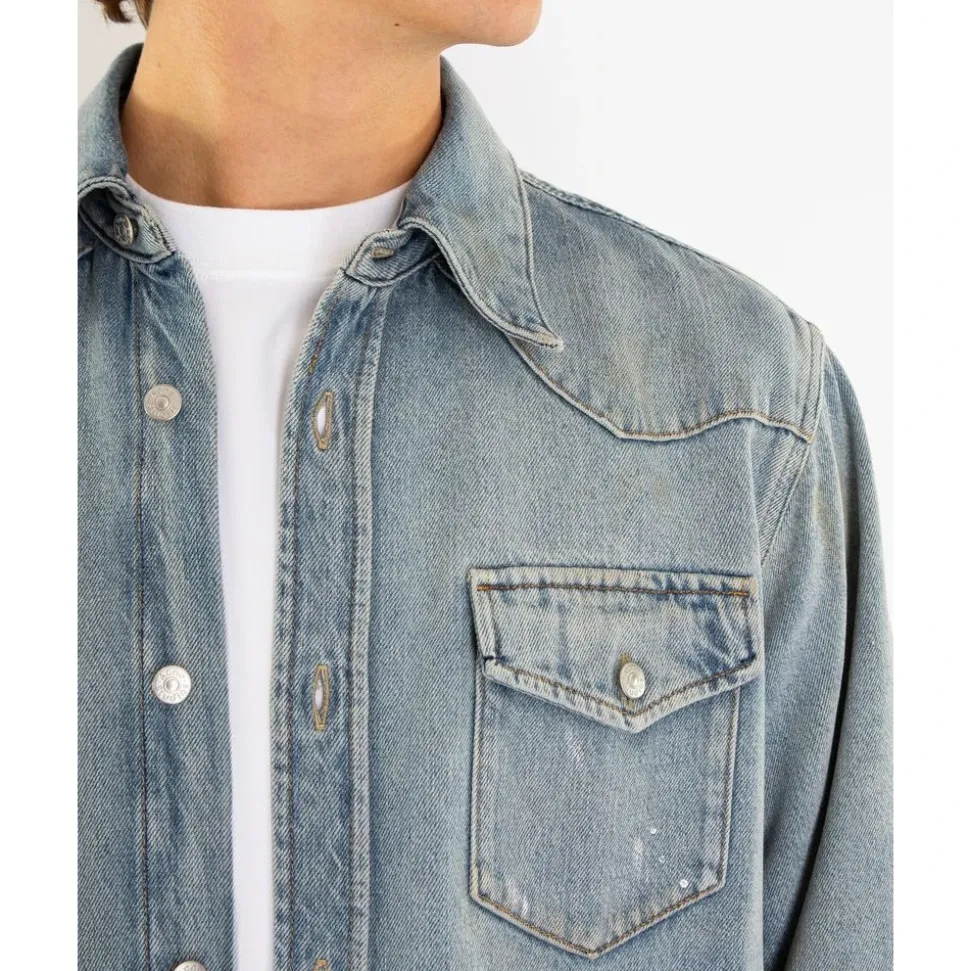 Denim Hemd mit Lockerer Passform