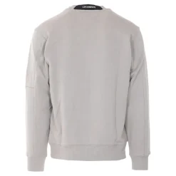 Diagonal Raised Fleece Crewneck