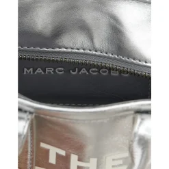 Die metallische Leder Crossbody Tote
