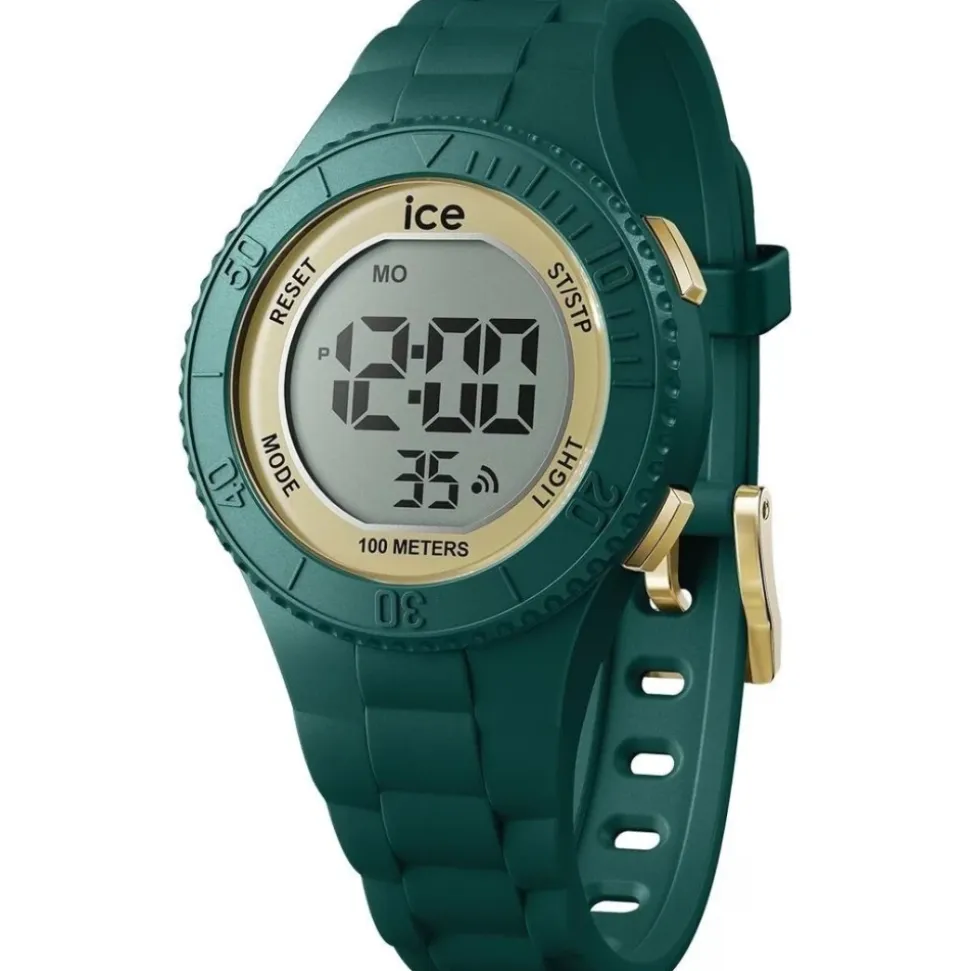 Digitale runde Uhr