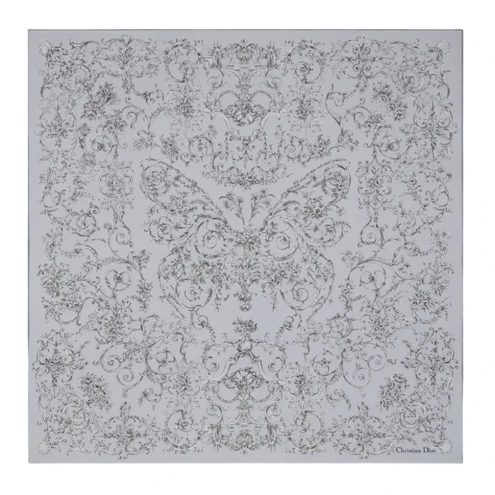Dioresque Butterfly 90 Square Scarf
