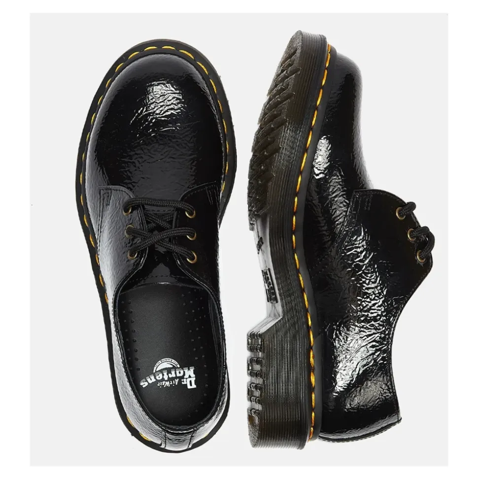 Distressed Lack Ballerinas
