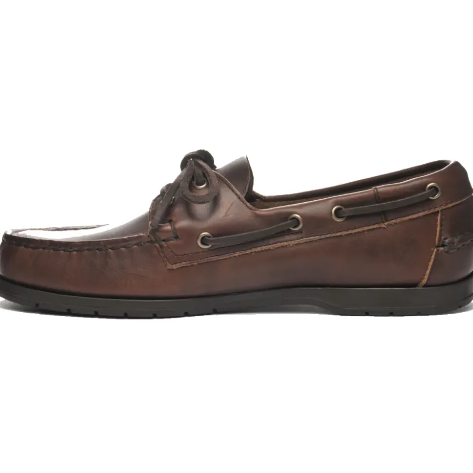 Docksides Endeavor gewachstes Leder