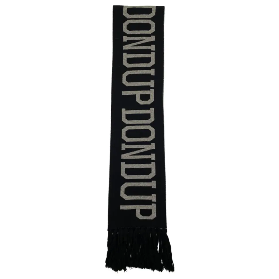 Dondup Schals Schwarz