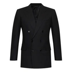 Doppelreihiger Blazer mit doppeltem Schlitz