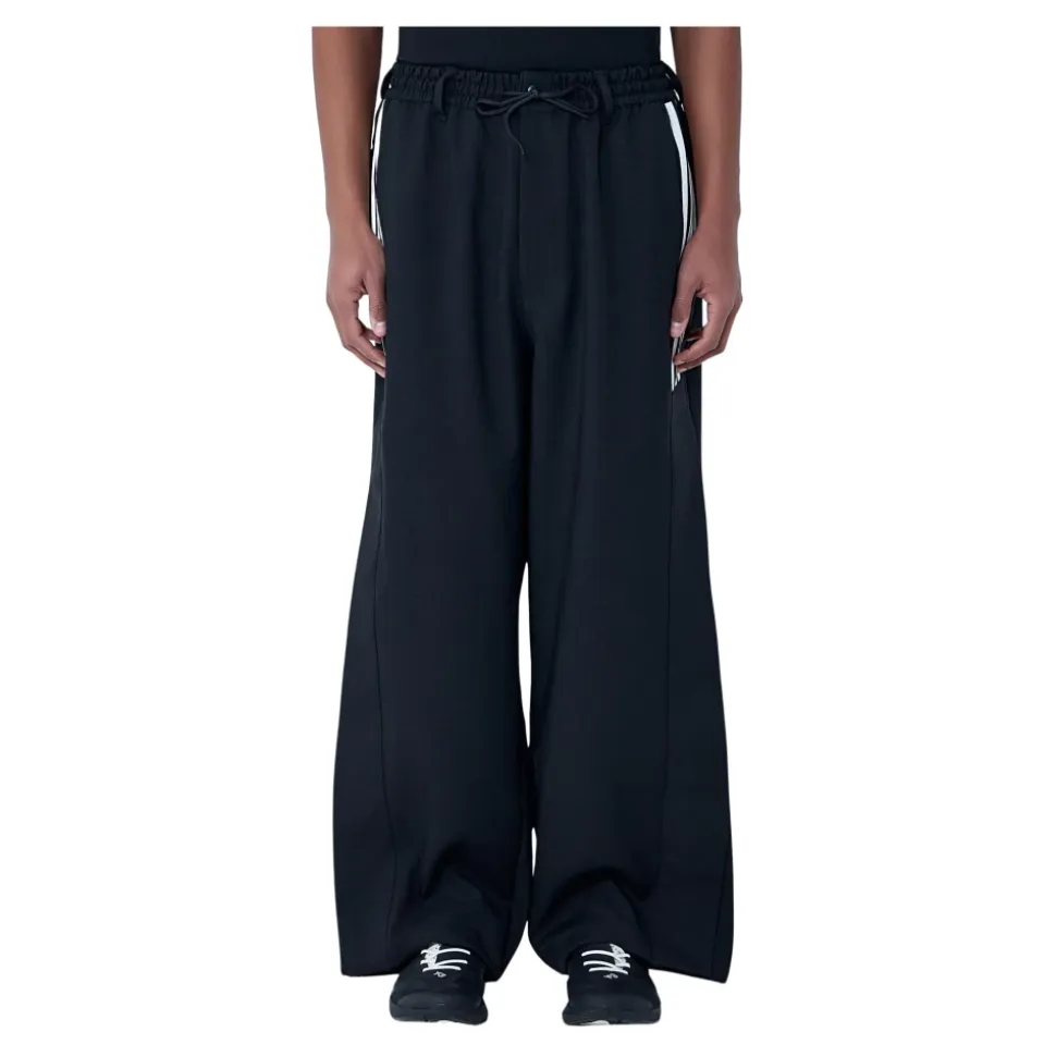 Drawstring Wide-Leg Hose