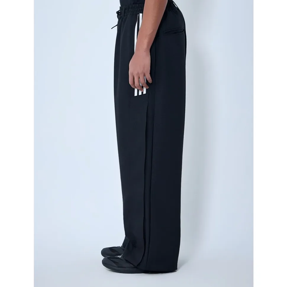 Drawstring Wide-Leg Hose