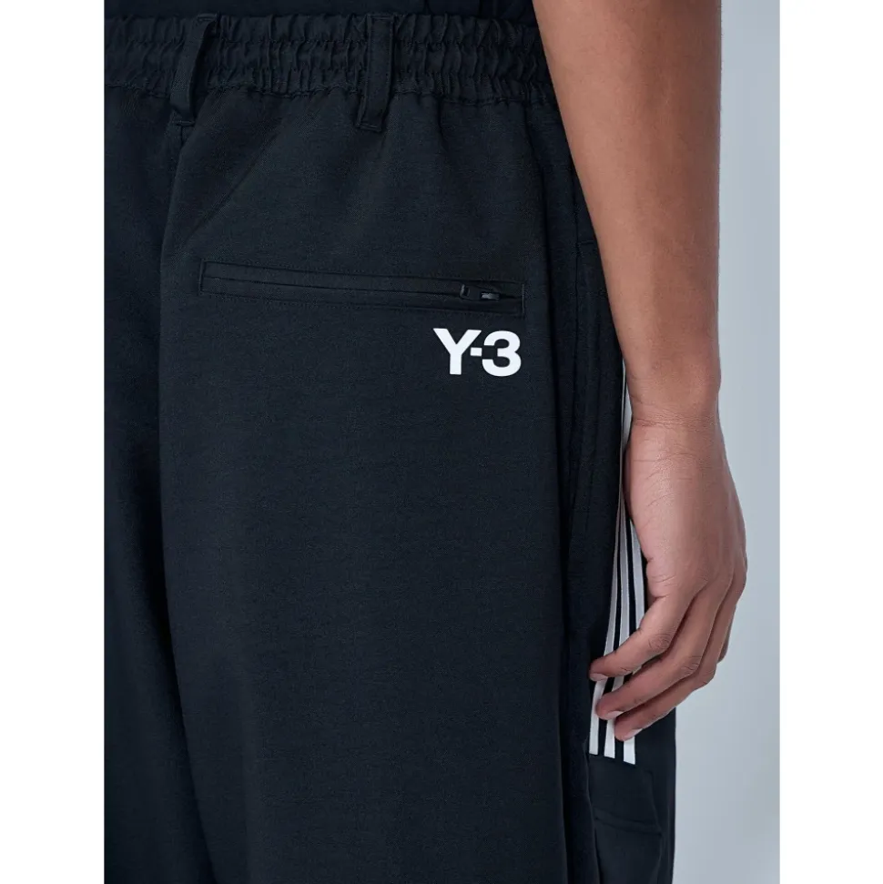 Drawstring Wide-Leg Hose