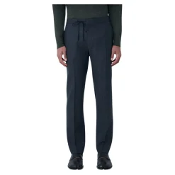 Drawstring Wool Trousers