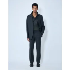 Drawstring Wool Trousers