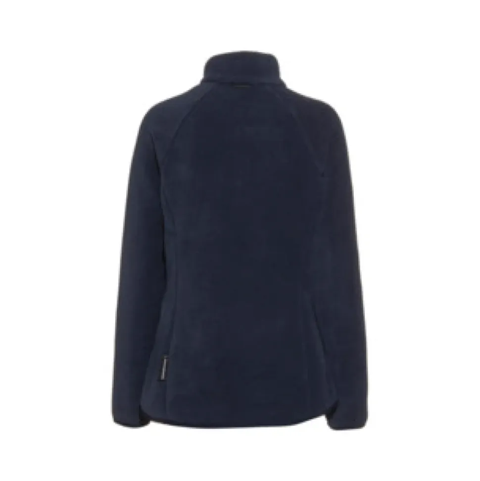 Dunkelblaue Fleecejacke für Damen