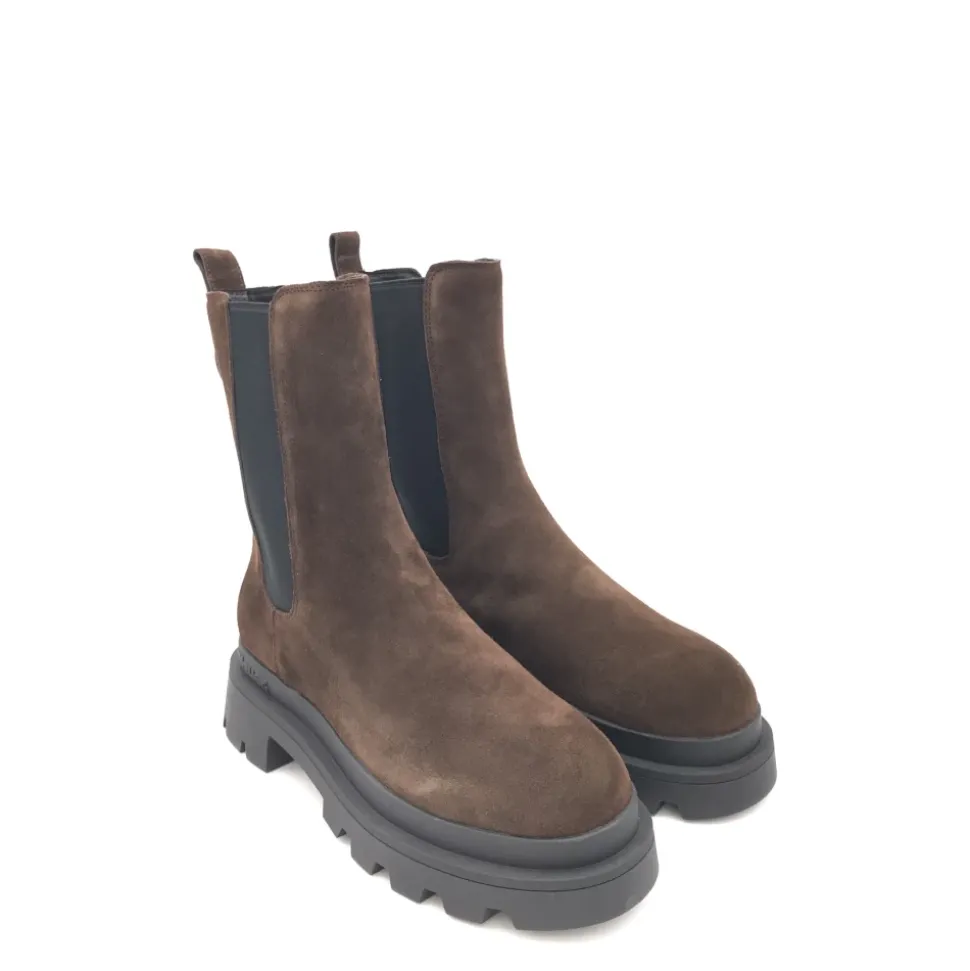 Dunkelbraune Chelsea Boots Kimmel 08