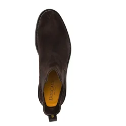 Dunkelbraune Wildleder Beatles Stiefeletten