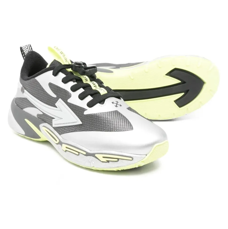 Dunkelgraue Silberne Springschuhe