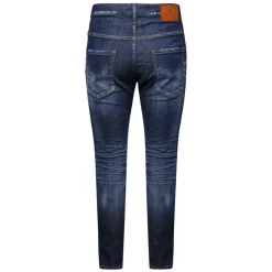 Dunkle Saubere Wasch Skater Jeans