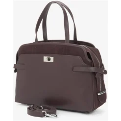 Echtleder-Tote-Handtasche