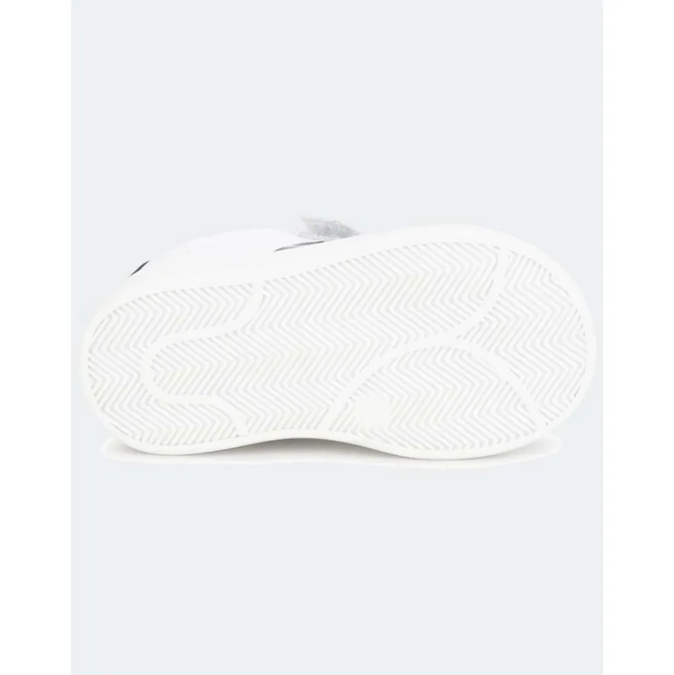 Ecopelle Diagonal Logo Sneakers