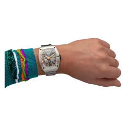 Edelstahl Uhr mit Faltschließe