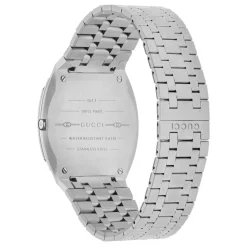 Edelstahl-Multilayer-Uhr mit Interlocking G Motiv