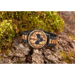 Edenhölzer Herren Armbanduhr Chronograph Hardlex Grande Terre