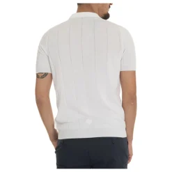 Elastische Taille Jersey Polo Shirt