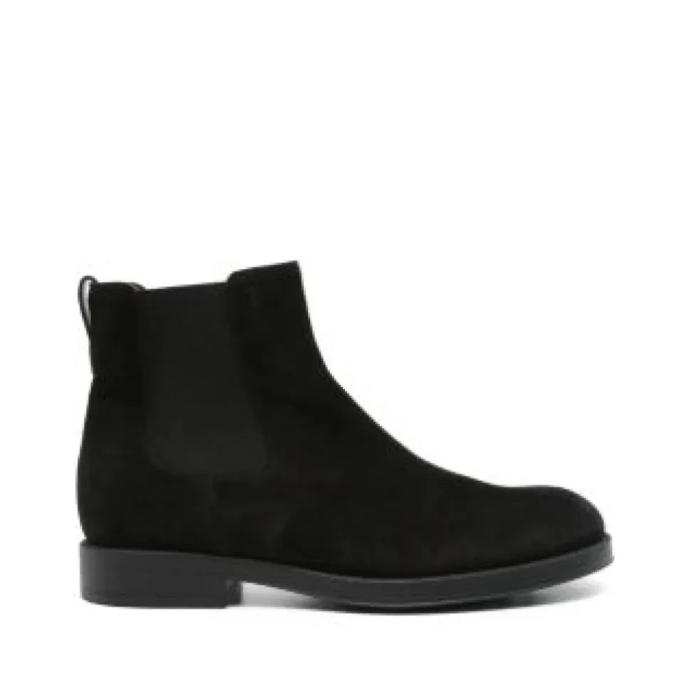 Elastischeinsatz Wildleder Chelsea Boots